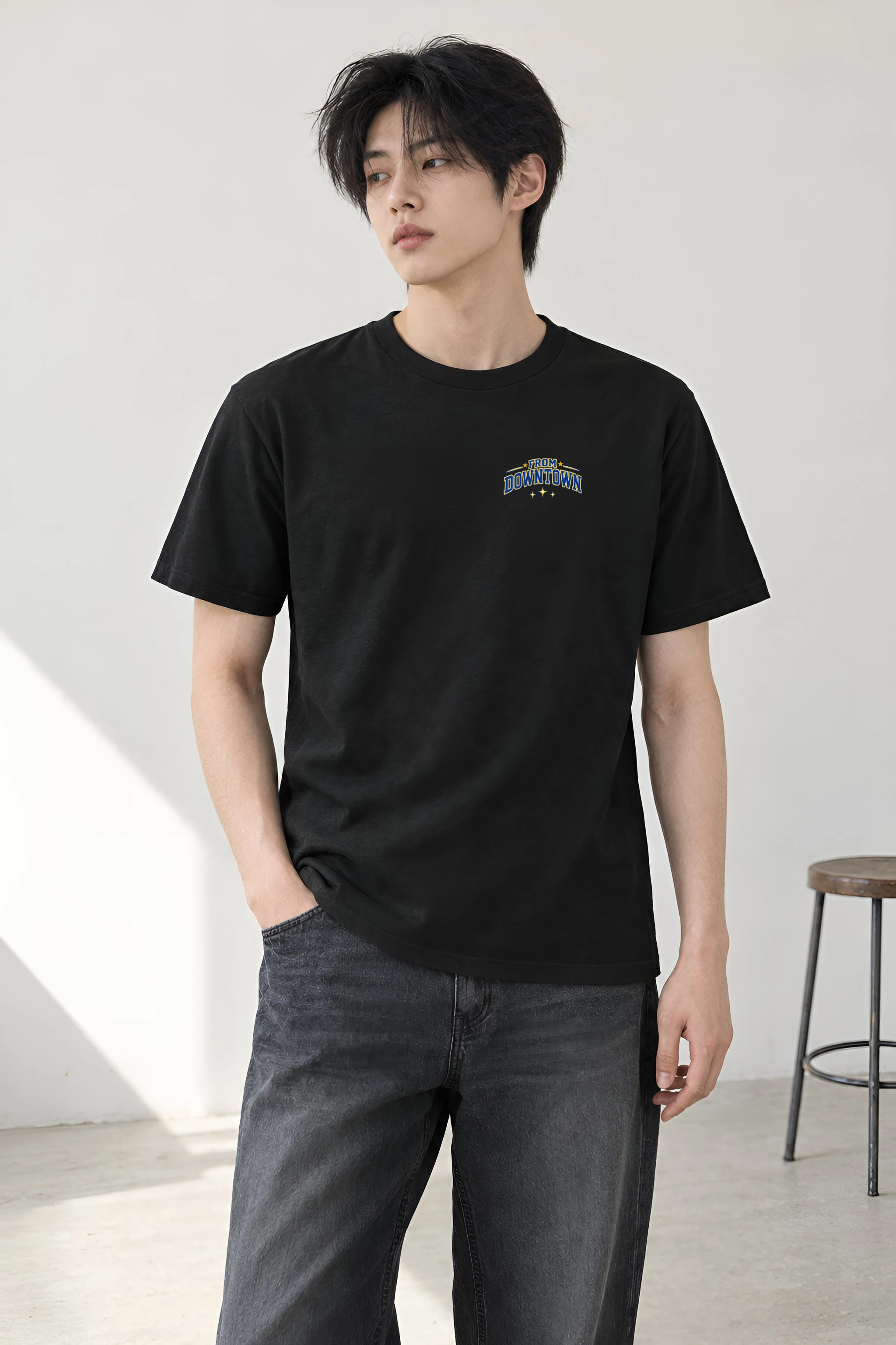 "Shoot Your Story" Heavyweight Unisex Crewneck T-shirt