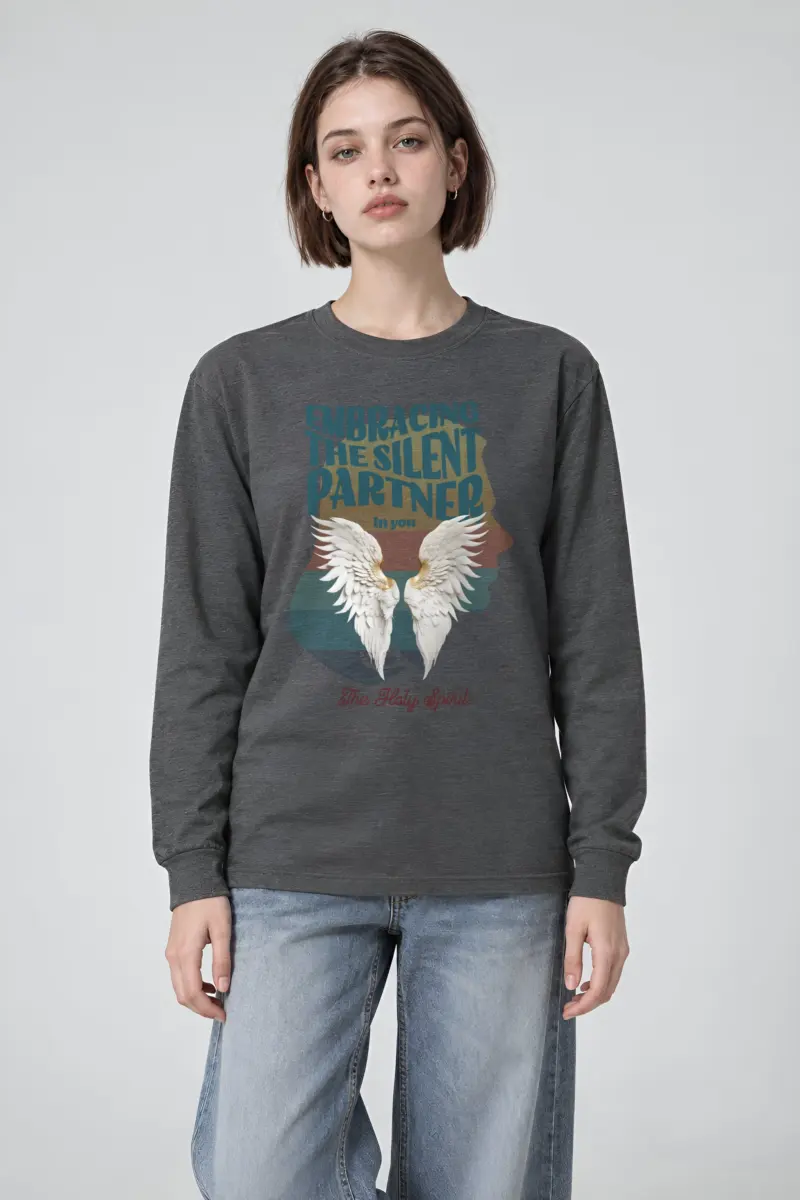 "Silent Partner Wings" Unisex Longsleeve T-shirt
