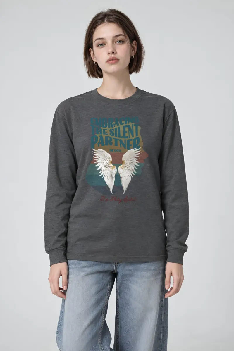 "Silent Partner Wings" Unisex Longsleeve T-shirt