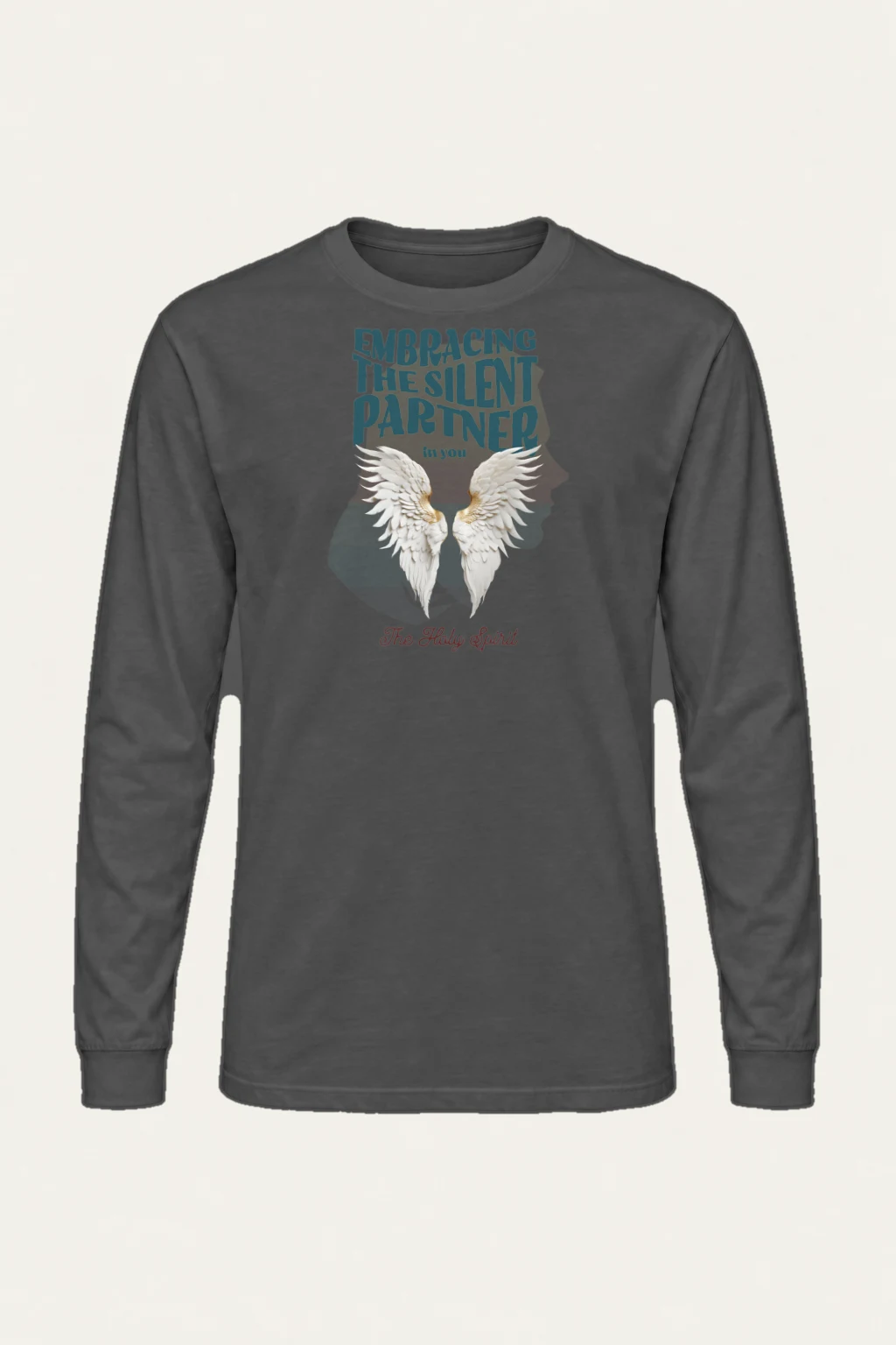 "Silent Partner Wings" Unisex Longsleeve T-shirt | Gildan 2400