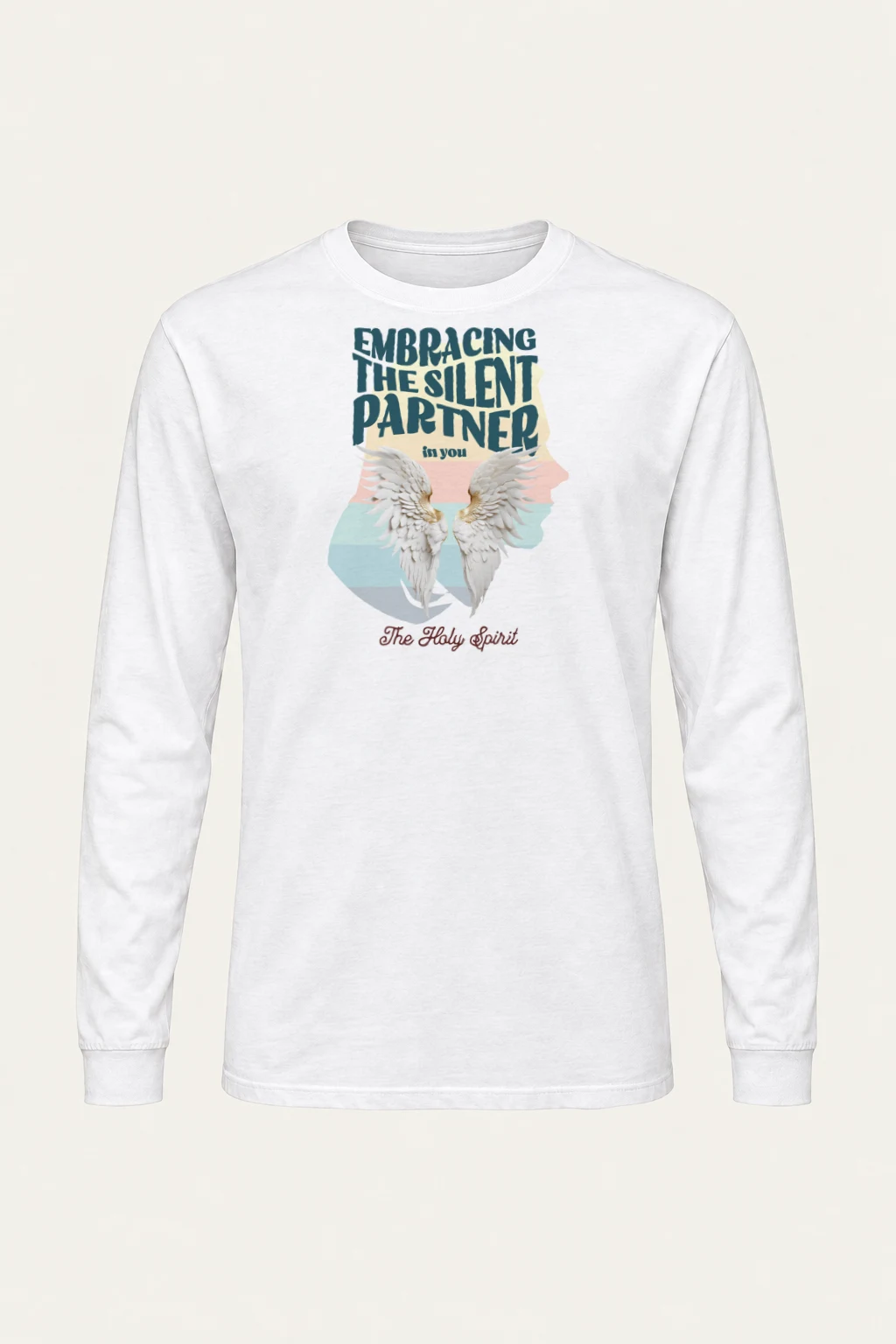 "Silent Partner Wings" Unisex Longsleeve T-shirt | Gildan 2400