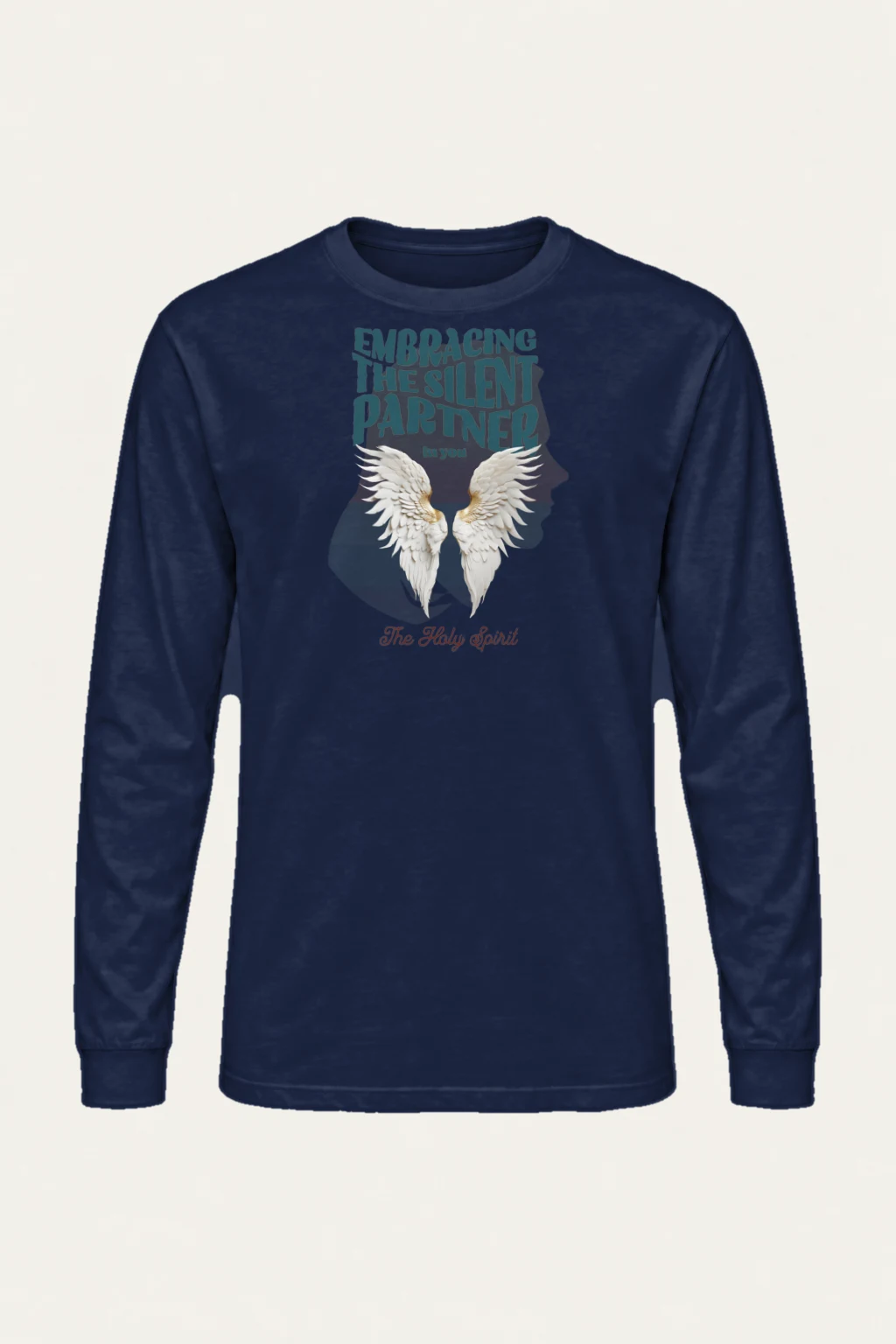 "Silent Partner Wings" Unisex Longsleeve T-shirt | Gildan 2400