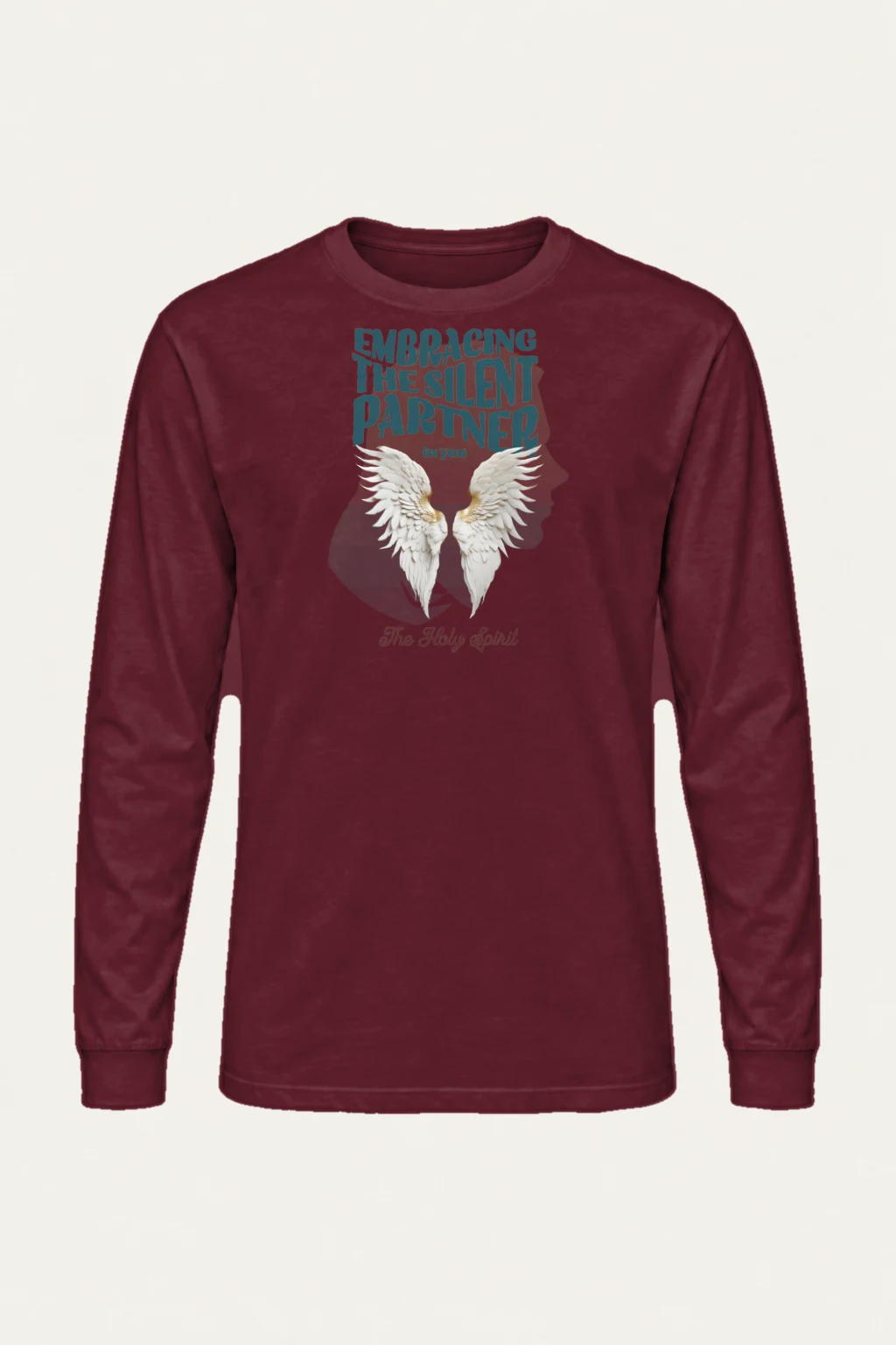 "Silent Partner Wings" Unisex Longsleeve T-shirt | Gildan 2400