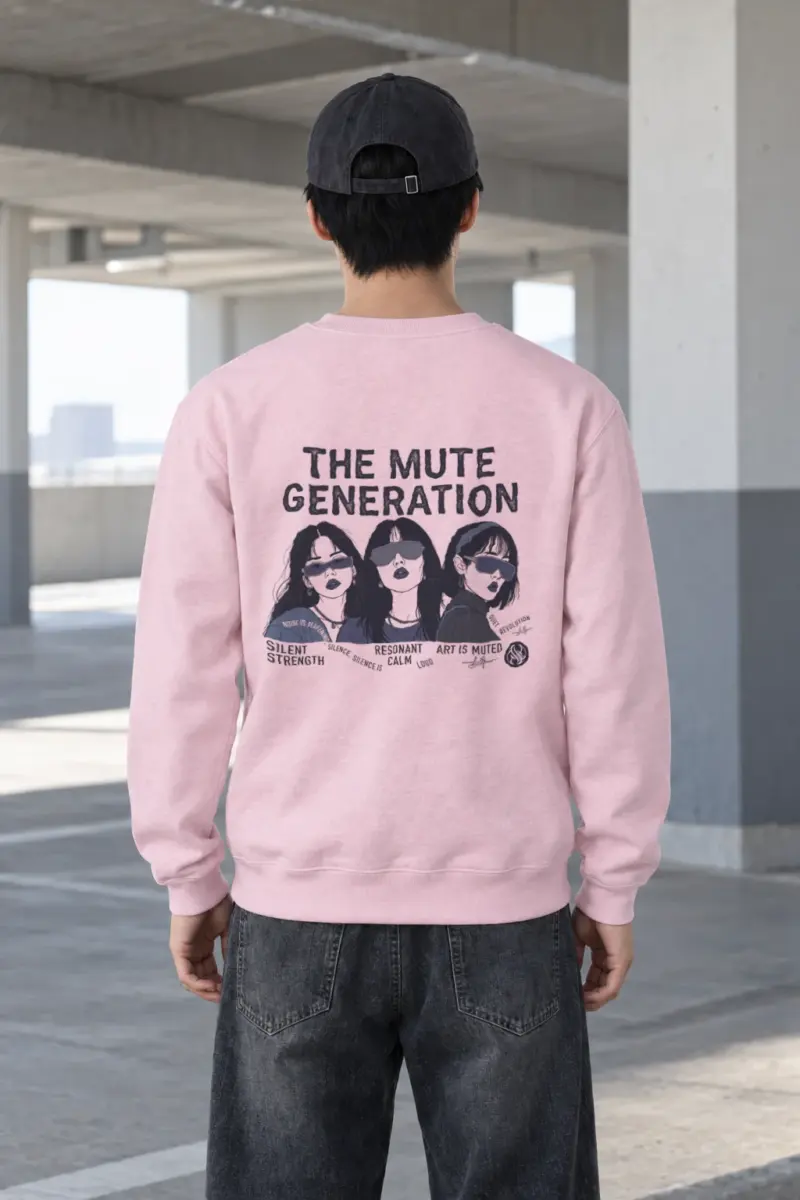 "Silent Strength" Heavy Blend Unisex Crewneck Sweatshirt