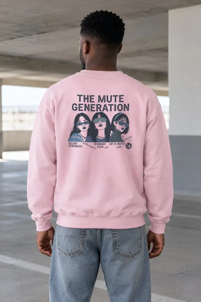 "Silent Strength" Heavy Blend Unisex Crewneck Sweatshirt