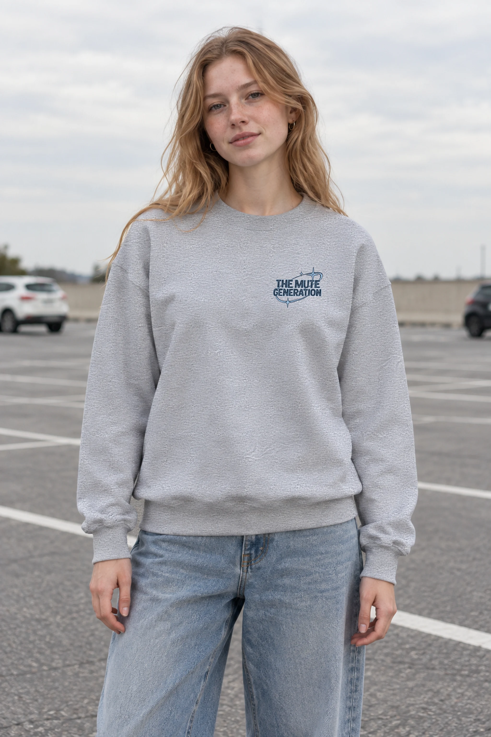 "Silent Strength" 1 Crewneck Sweatshirt