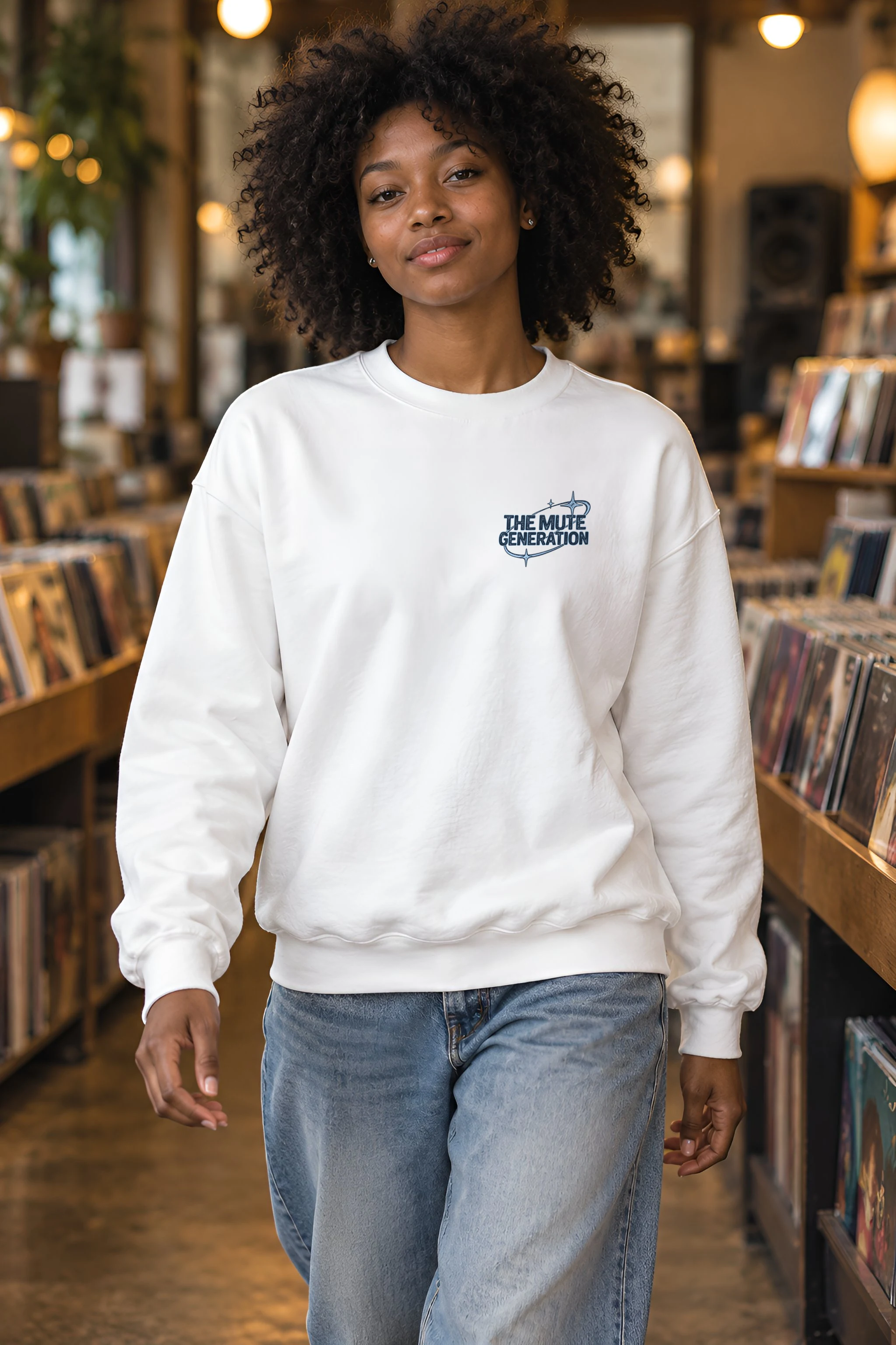 "Silent Strength" 1 Crewneck Sweatshirt