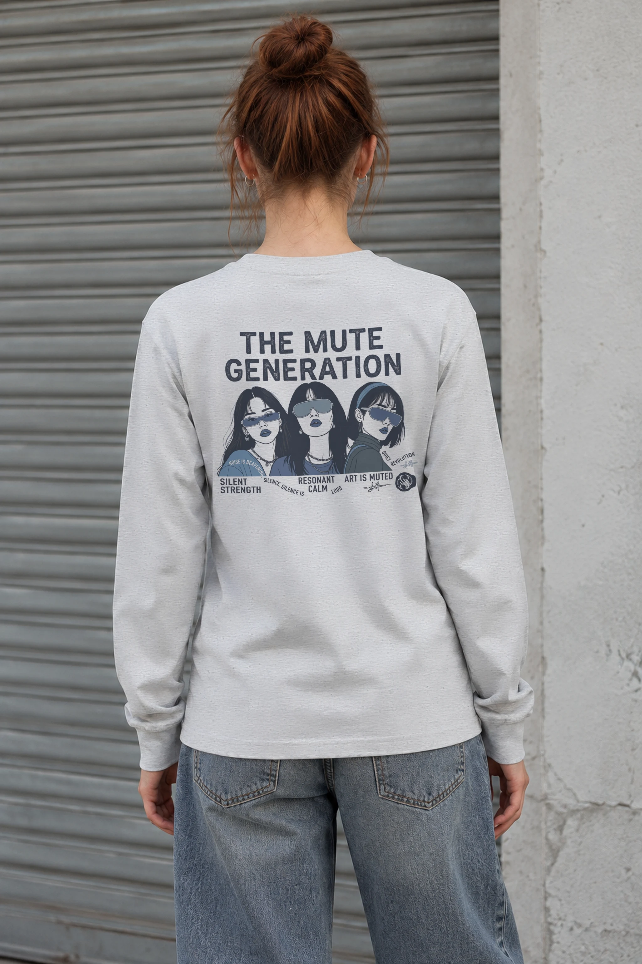 "Silent Strength" Unisex Longsleeve T-shirt