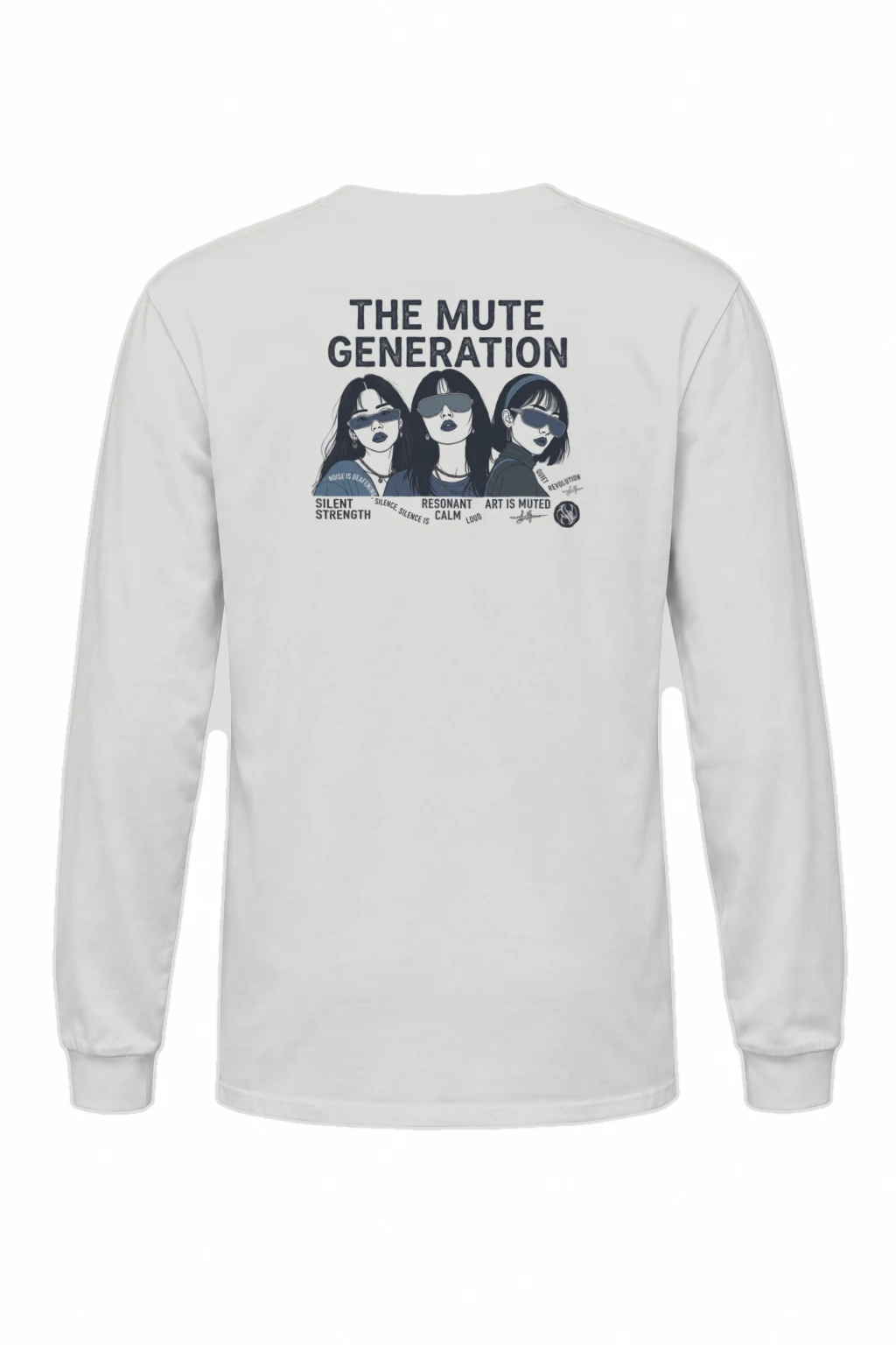 "Silent Strength" Unisex Longsleeve T-shirt | Gildan 2400
