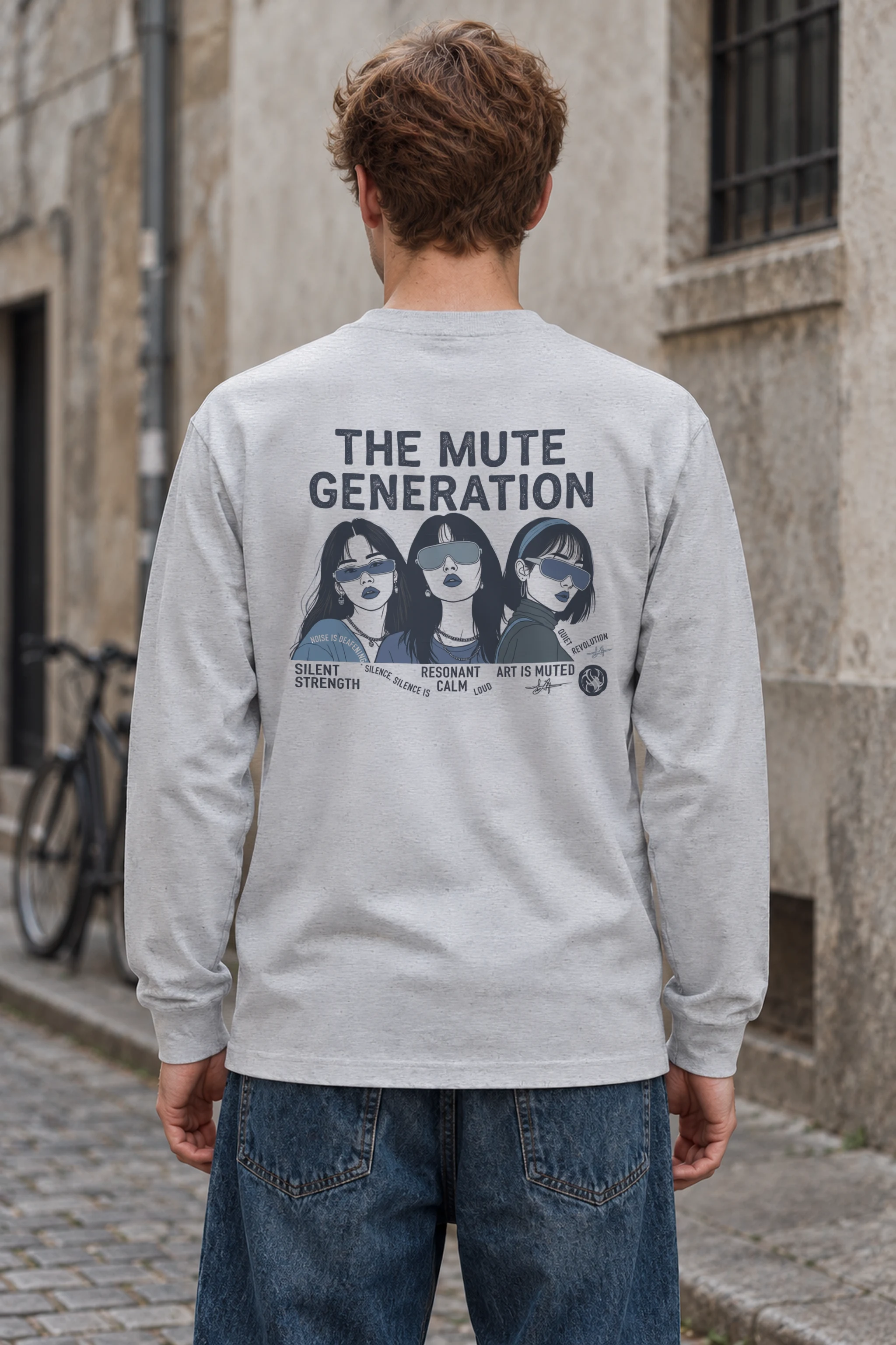 "Silent Strength" Unisex Longsleeve T-shirt