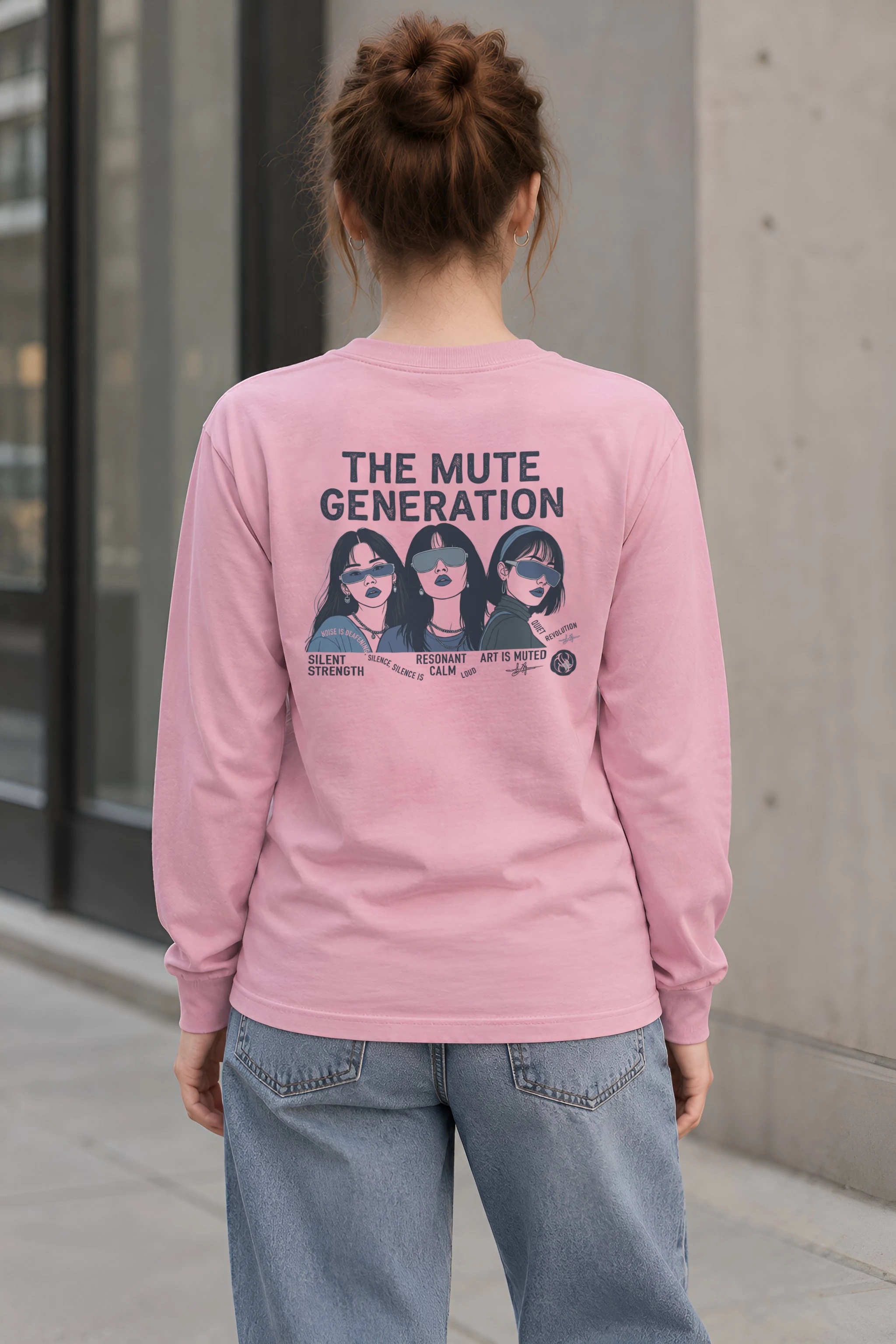"Silent Strength" Unisex Longsleeve T-shirt