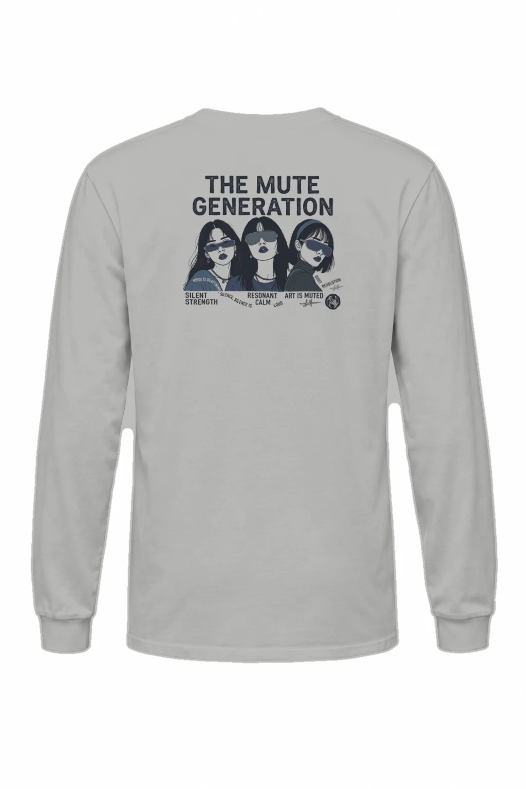 "Silent Strength" Unisex Longsleeve T-shirt | Gildan 2400