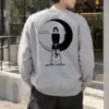 "Silent Strings" Heavy Blend Unisex Crewneck Sweatshirt | Gildan 18000