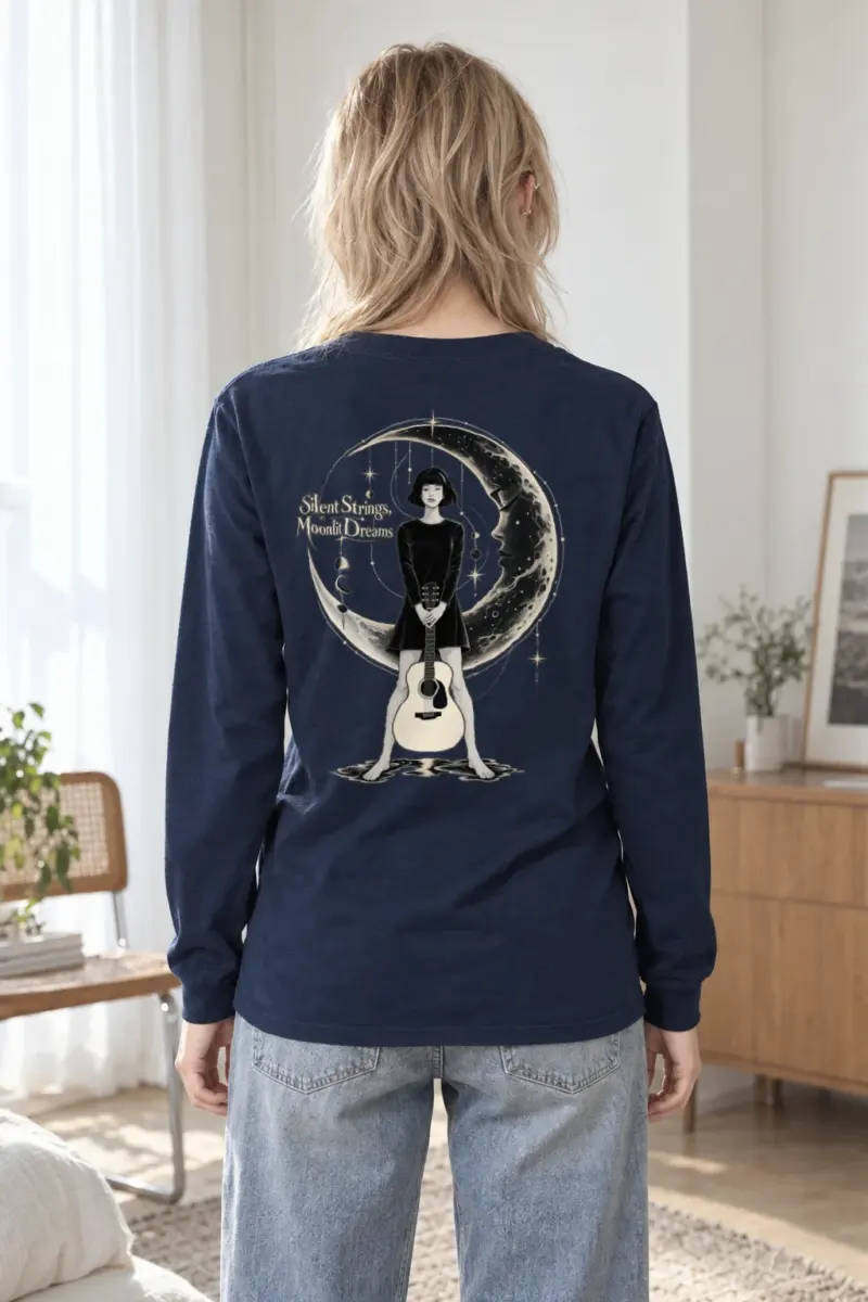 "Silent Strings" Unisex Longsleeve T-shirt