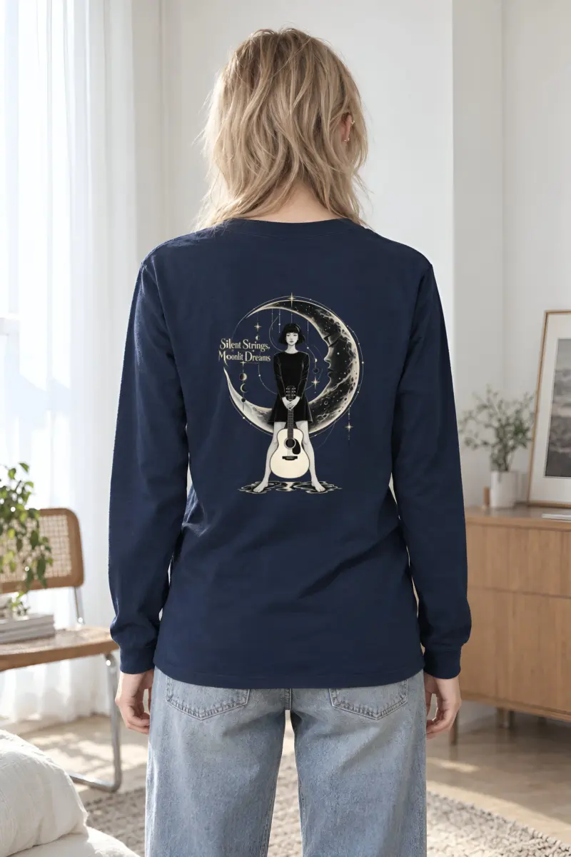 "Silent Strings" Unisex Longsleeve T-shirt