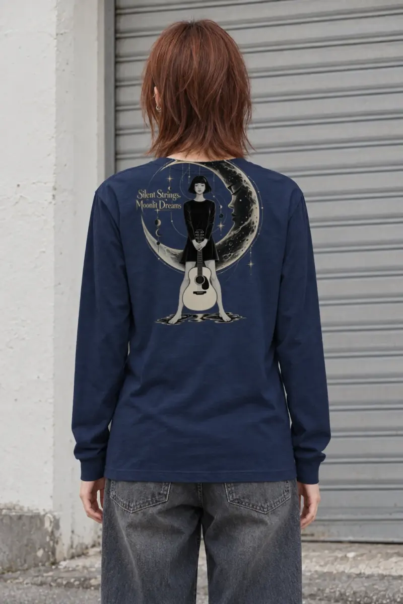 "Silent Strings" Unisex Longsleeve T-shirt