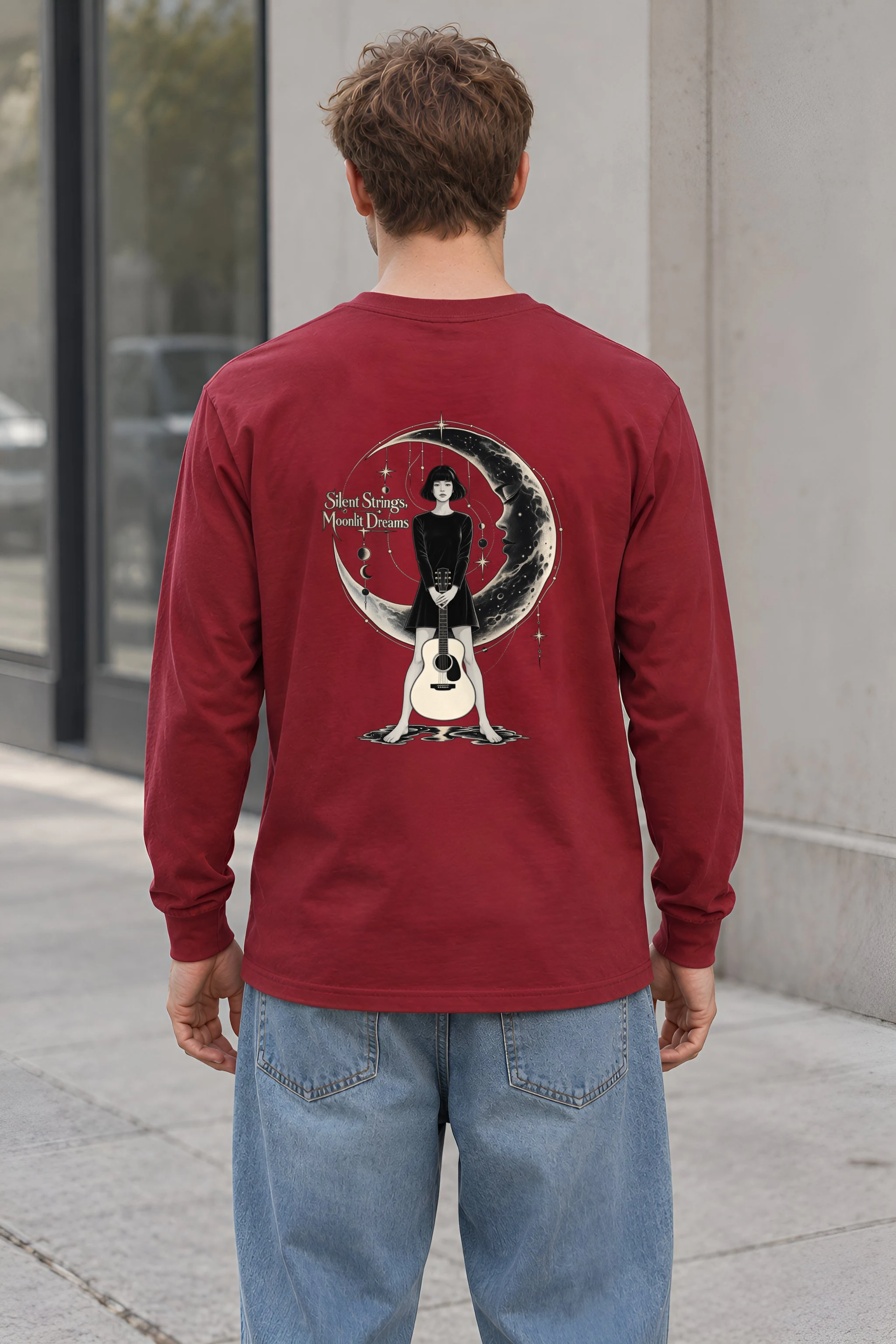 "Silent Strings" Unisex Longsleeve T-shirt