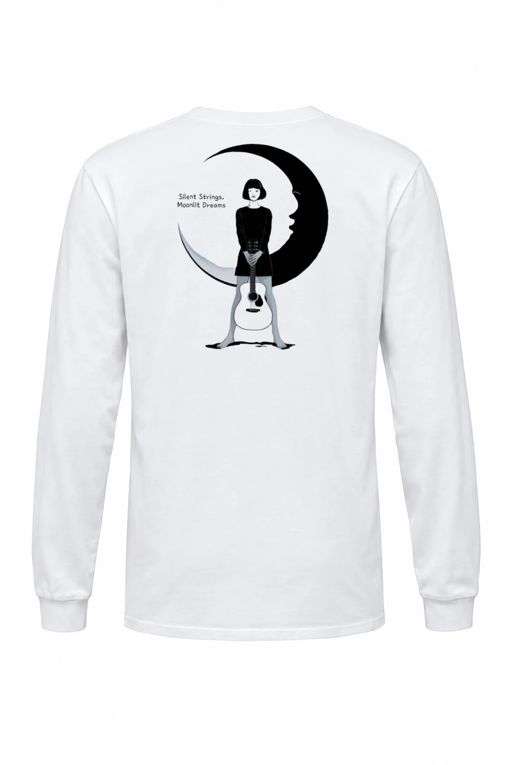 "Silent Strings" Unisex Longsleeve T-shirt | Gildan 2400
