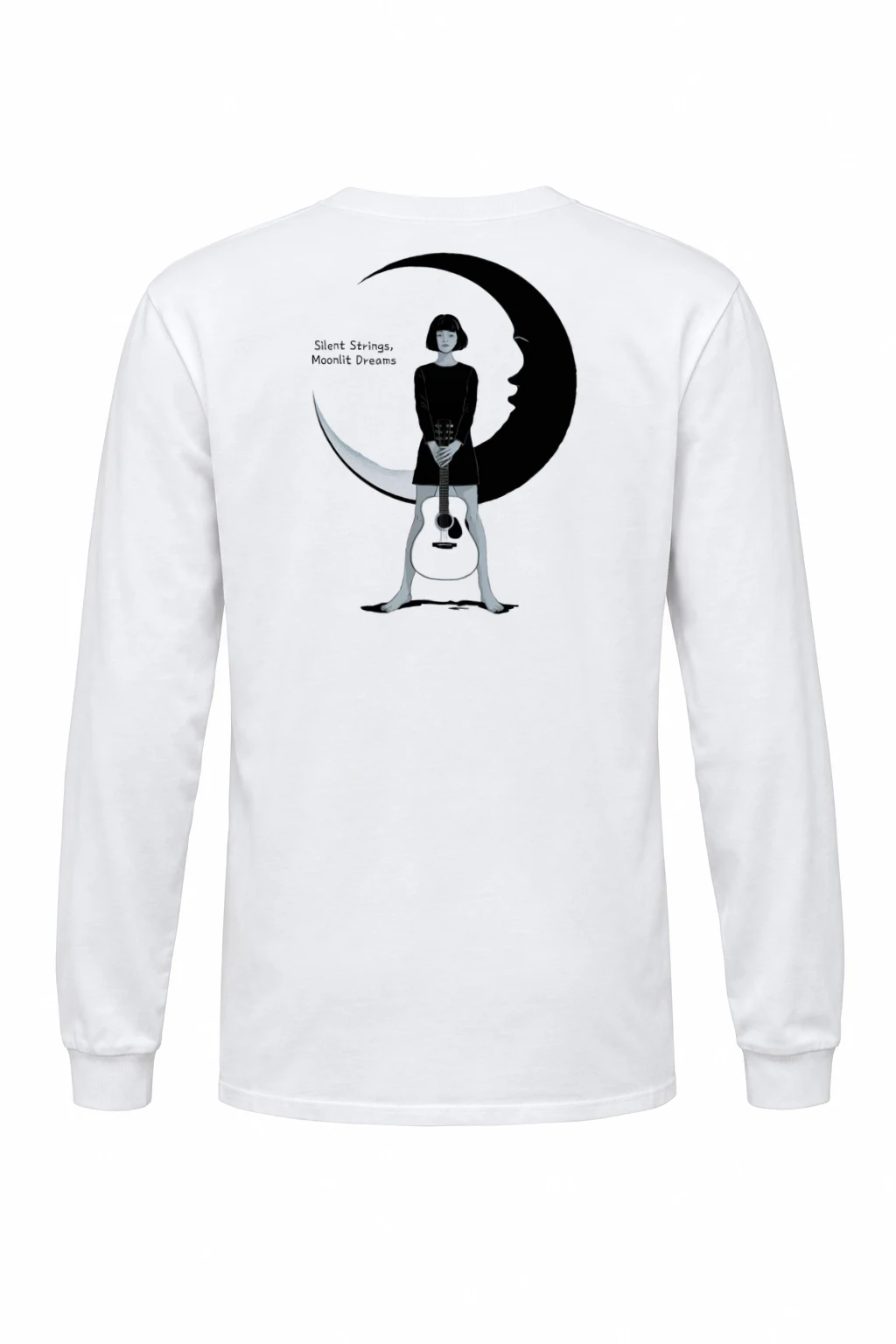 "Silent Strings" Unisex Longsleeve T-shirt | Gildan 2400