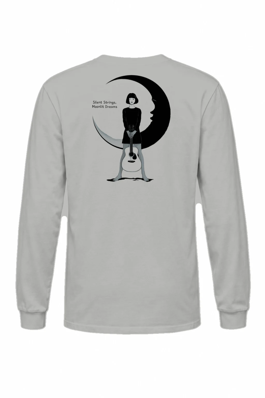 "Silent Strings" Unisex Longsleeve T-shirt | Gildan 2400
