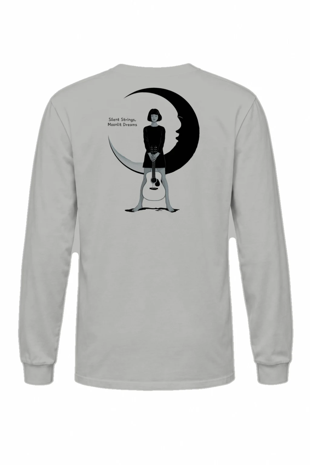 "Silent Strings" Unisex Longsleeve T-shirt | Gildan 2400