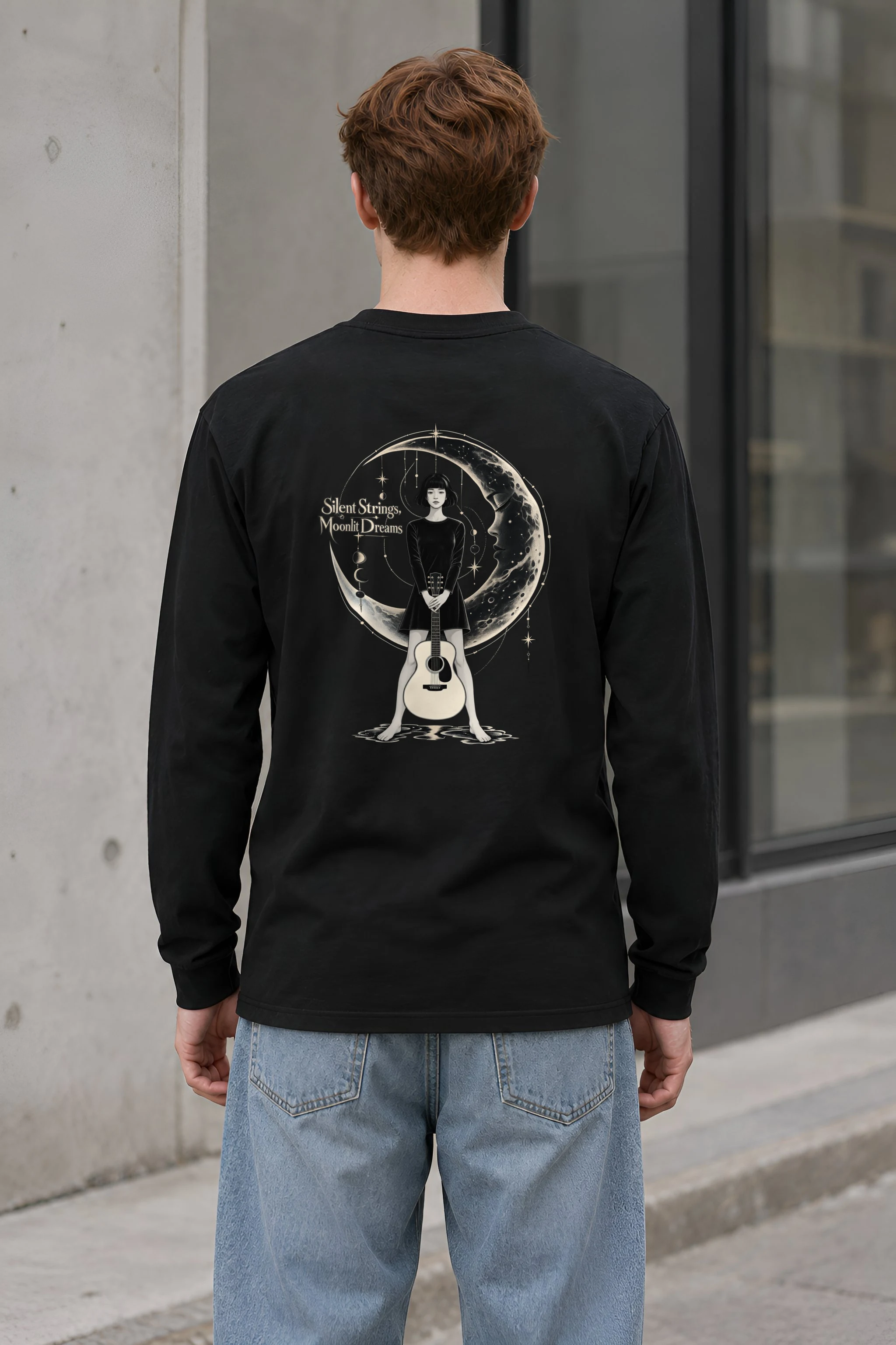 "Silent Strings" Unisex Longsleeve T-shirt