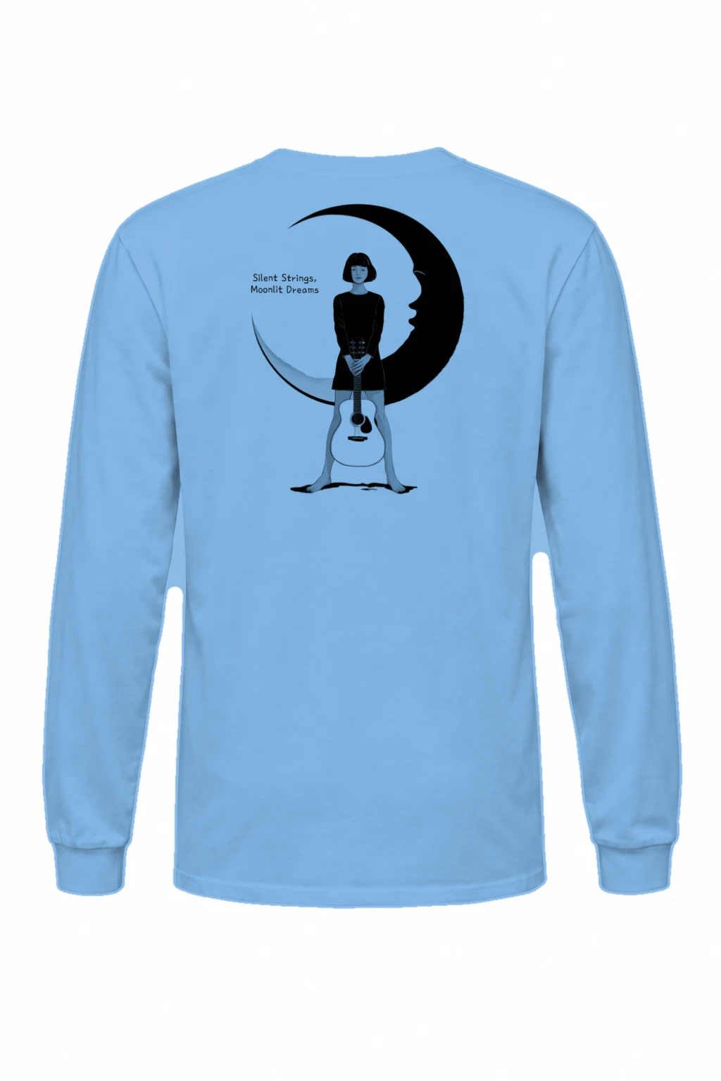 "Silent Strings" Unisex Longsleeve T-shirt | Gildan 2400
