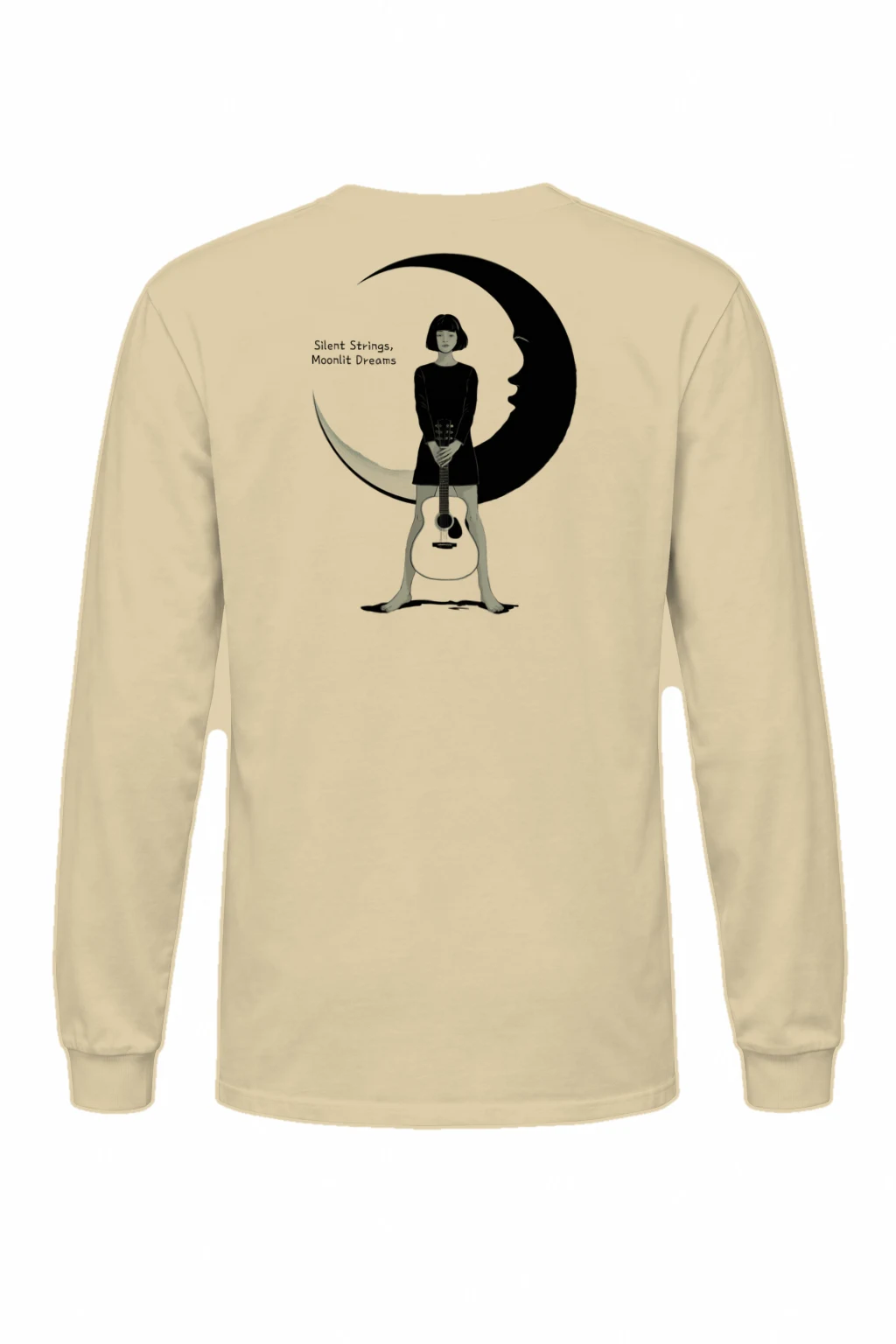 "Silent Strings" Unisex Longsleeve T-shirt | Gildan 2400