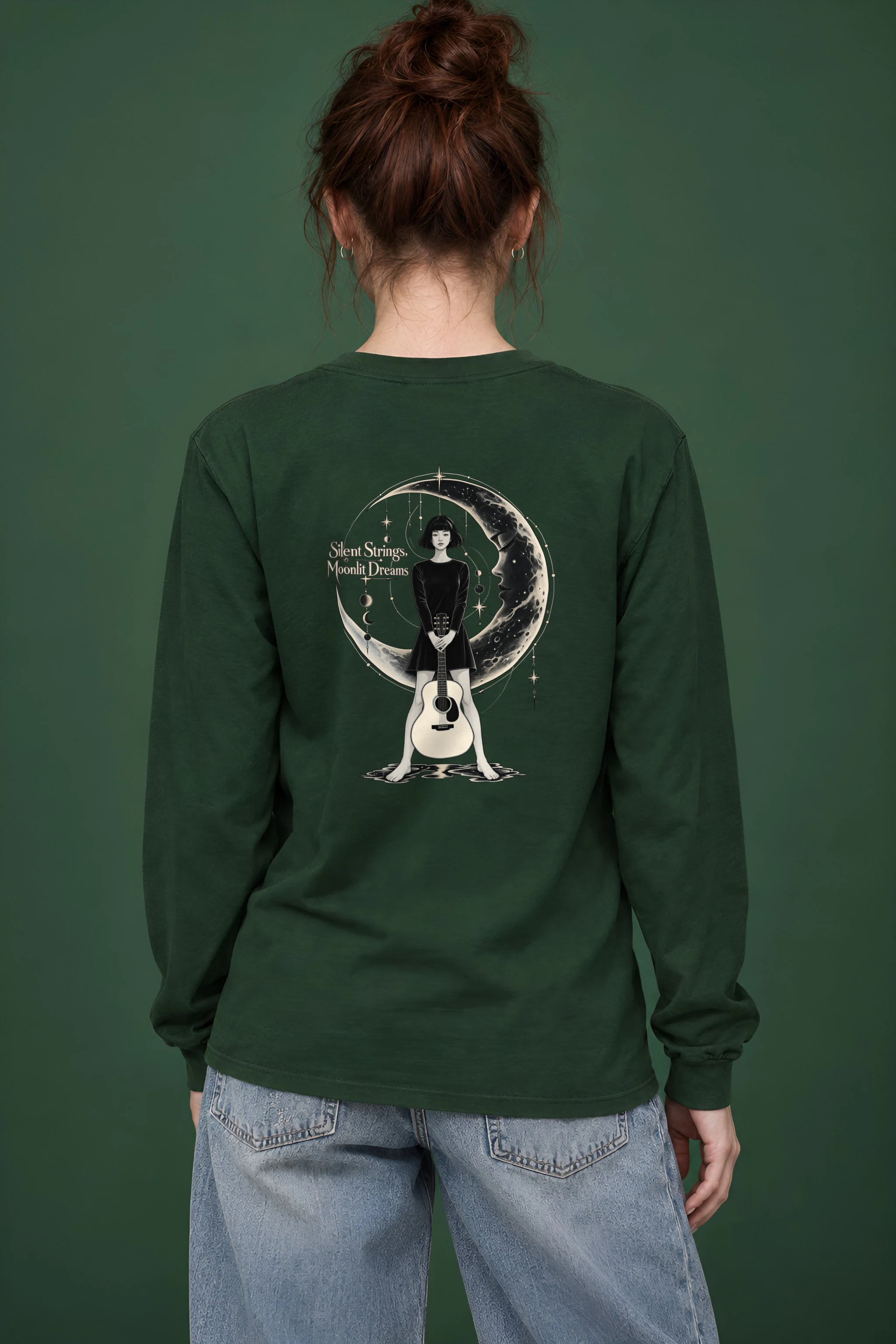 "Silent Strings" Unisex Longsleeve T-shirt
