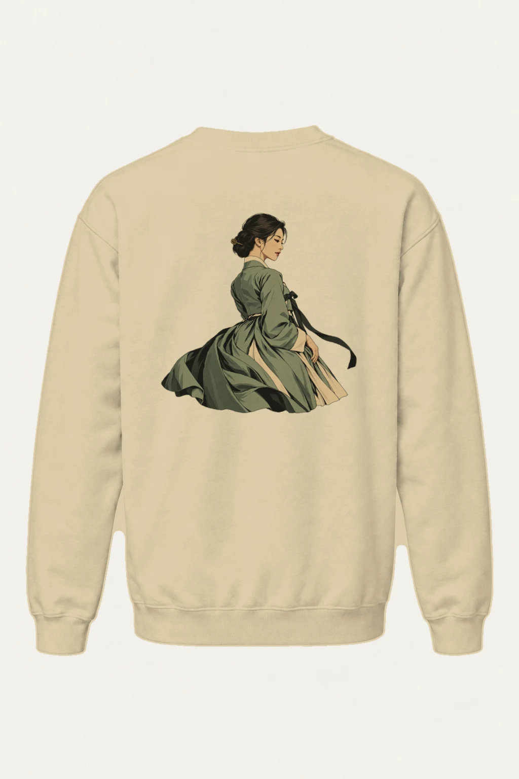 "Silk In Stillness" Heavy Blend Unisex Crewneck Sweatshirt | Gildan 18000