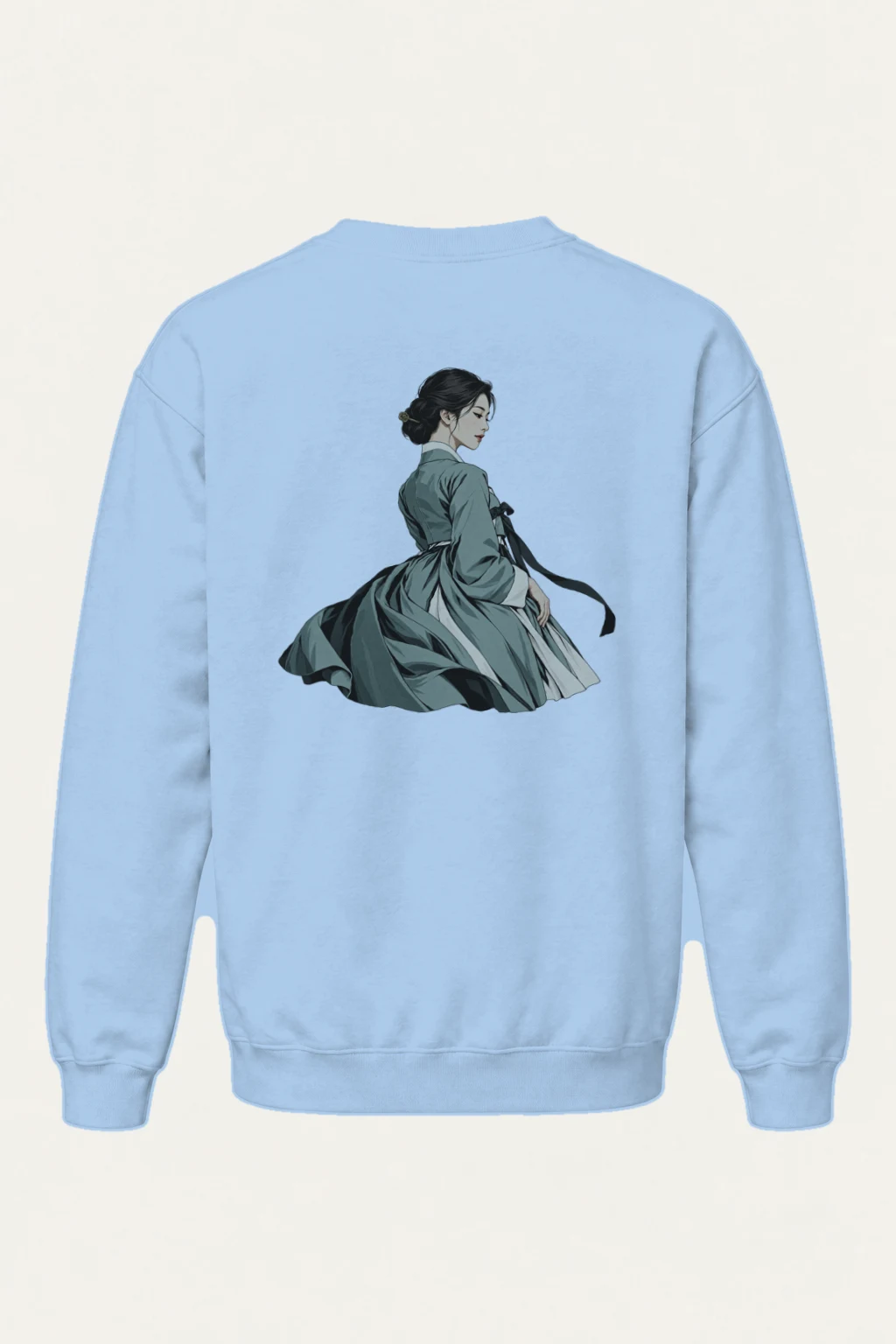"Silk In Stillness" Heavy Blend Unisex Crewneck Sweatshirt | Gildan 18000