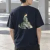 "Silk Stillness" Heavyweight Unisex Crewneck T-shirt | Gildan 5000