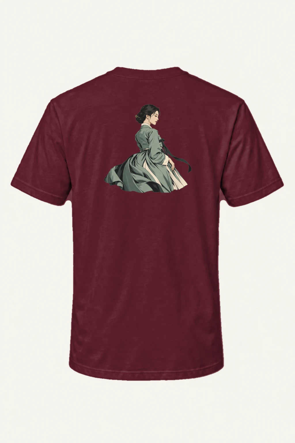 "Silk Stillness" Heavyweight Unisex Crewneck T-shirt | Gildan 5000