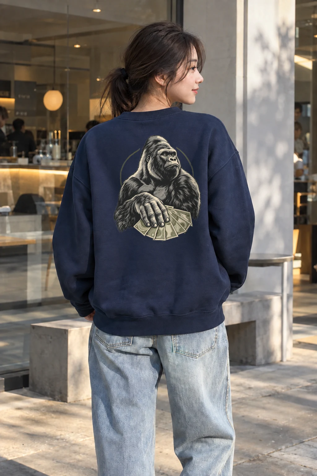 "Silverback Reserve" Heavy Blend Unisex Crewneck Sweatshirt | Gildan 18000