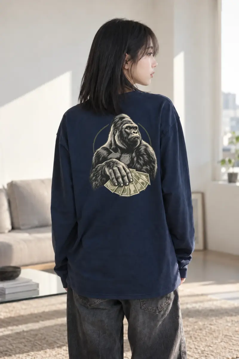 "Silverback Reserve" Unisex Longsleeve T-shirt | Gildan 2400