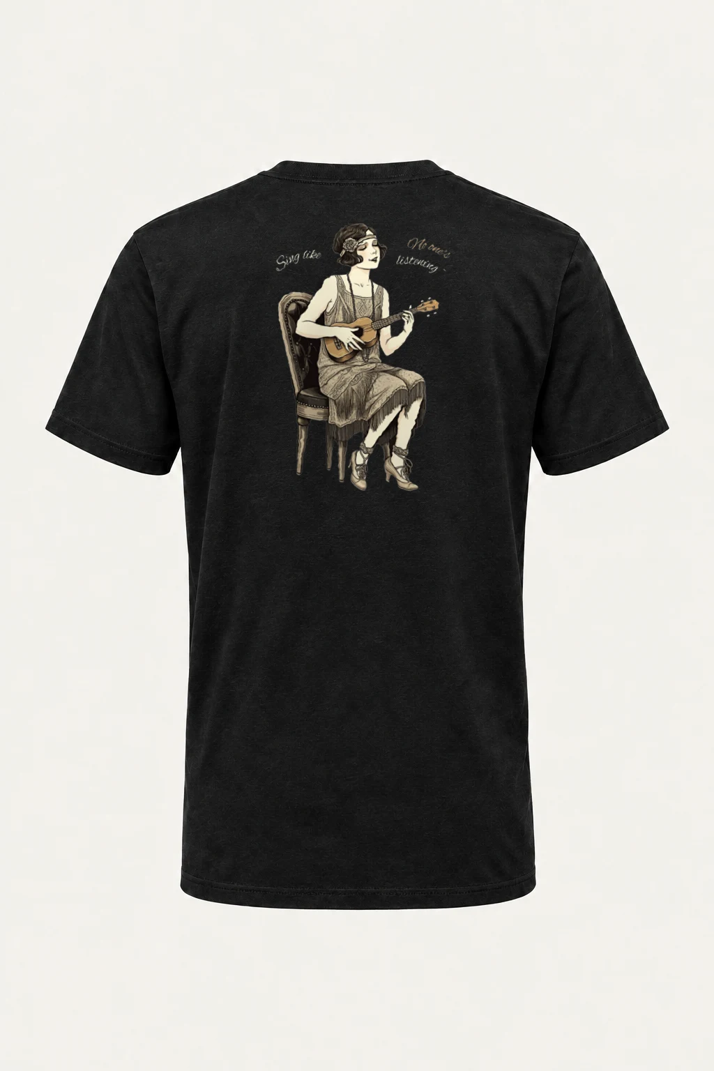 "Sing A Little" Heavyweight Unisex Crewneck T-shirt | Gildan 5000