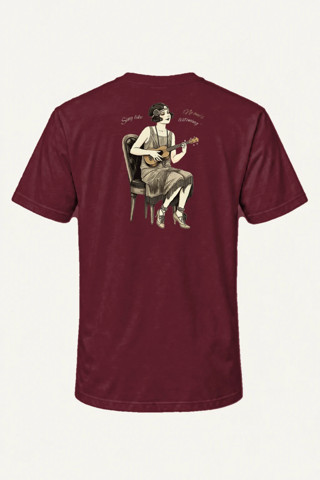 "Sing A Little" Heavyweight Unisex Crewneck T-shirt | Gildan 5000