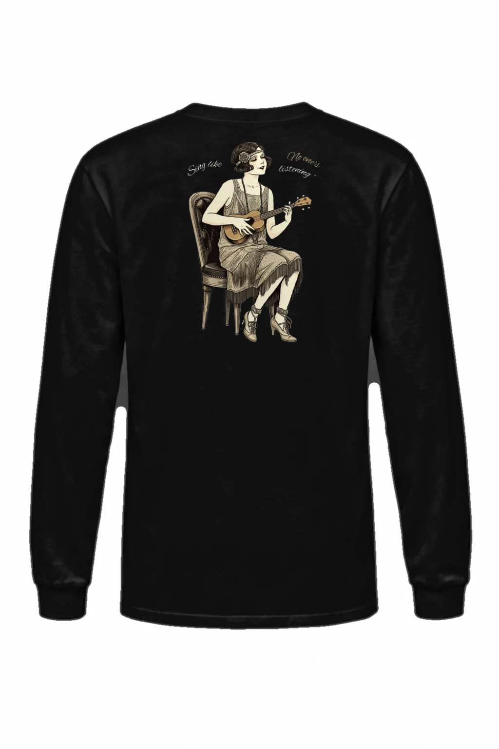 "Sing A Little" Unisex Longsleeve T-shirt | Gildan 2400