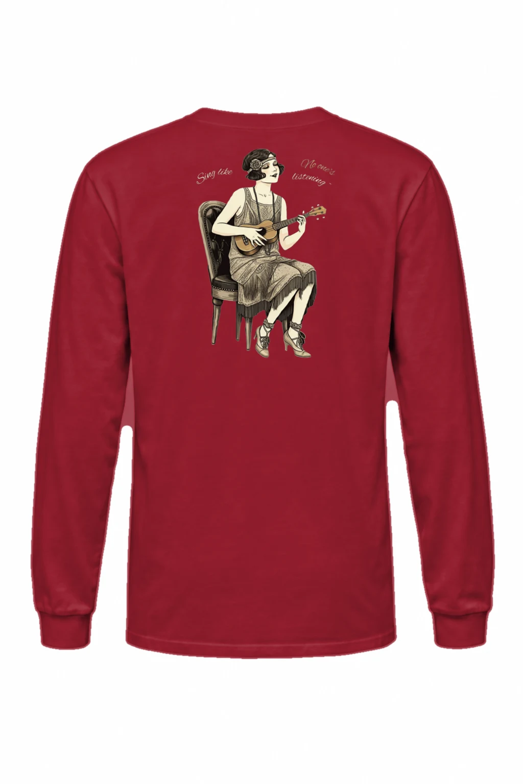"Sing A Little" Unisex Longsleeve T-shirt | Gildan 2400