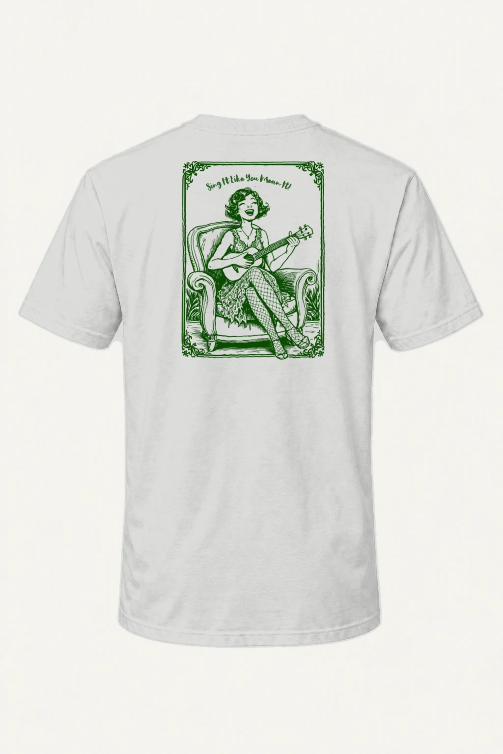 "Sing It Like You Mean It" Heavyweight Unisex Crewneck T-shirt | Gildan 5000