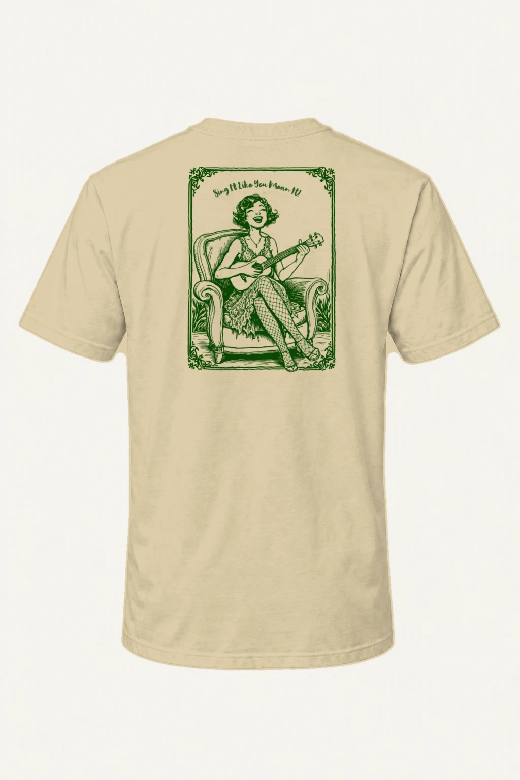 "Sing It Like You Mean It" Heavyweight Unisex Crewneck T-shirt | Gildan 5000