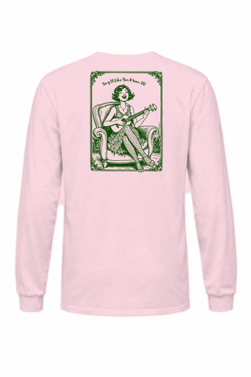 "Sing It Like You Mean It" Unisex Longsleeve T-shirt | Gildan 2400