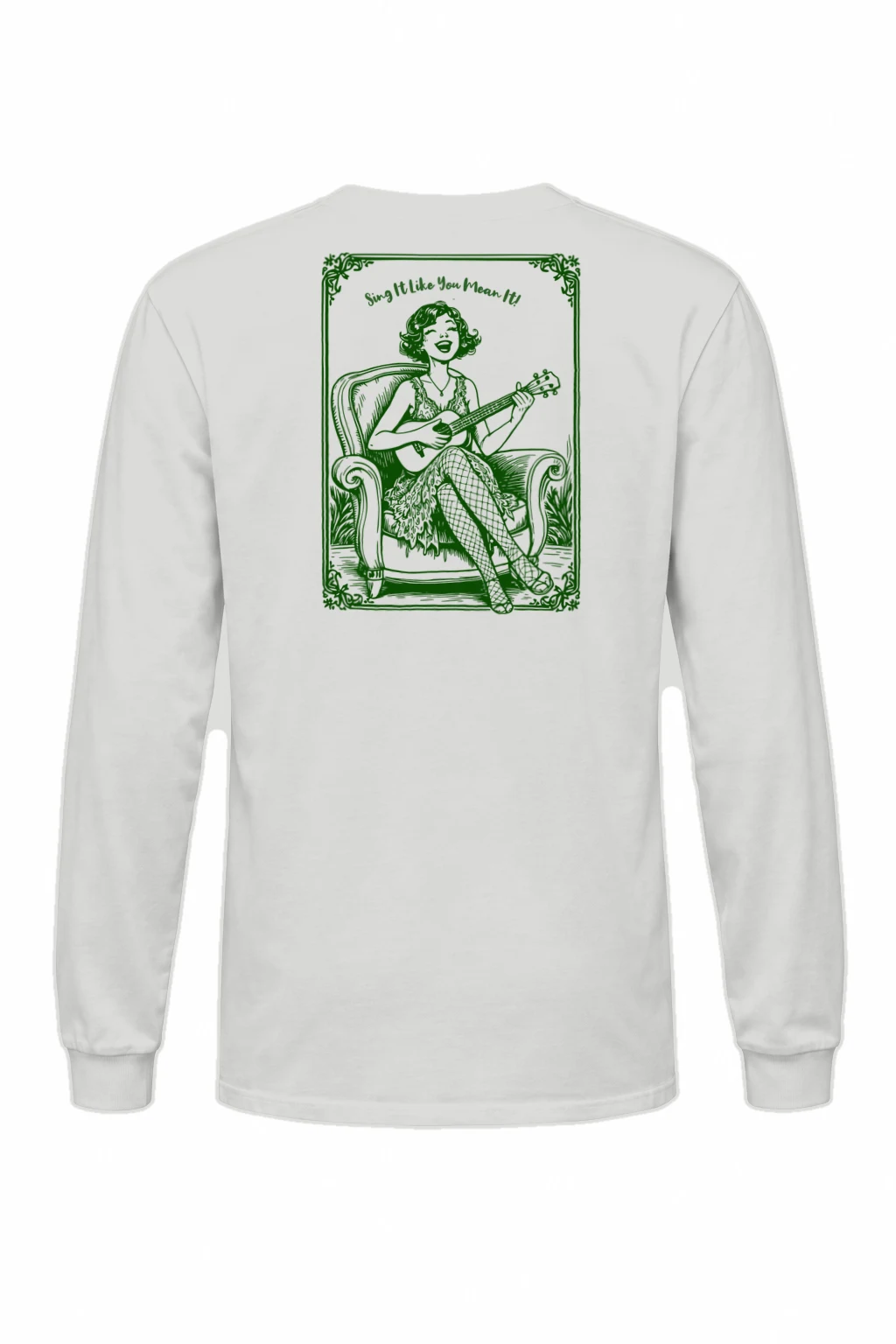 "Sing It Like You Mean It" Unisex Longsleeve T-shirt | Gildan 2400