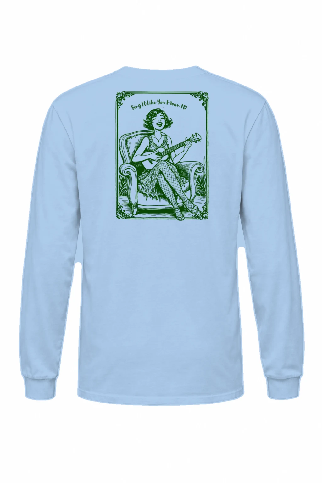 "Sing It Like You Mean It" Unisex Longsleeve T-shirt | Gildan 2400