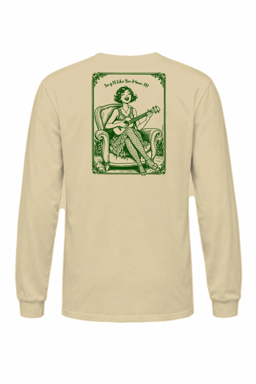"Sing It Like You Mean It" Unisex Longsleeve T-shirt | Gildan 2400