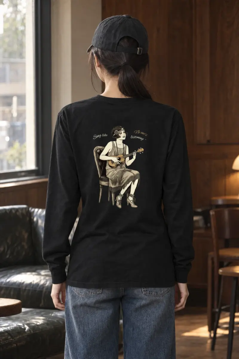 "Sing Like No One's Listening" Unisex Longsleeve T-shirt