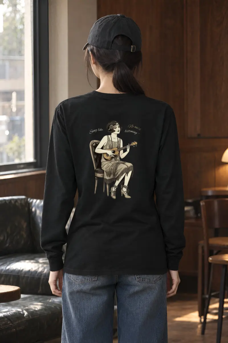 "Sing Like No One's Listening" Unisex Longsleeve T-shirt