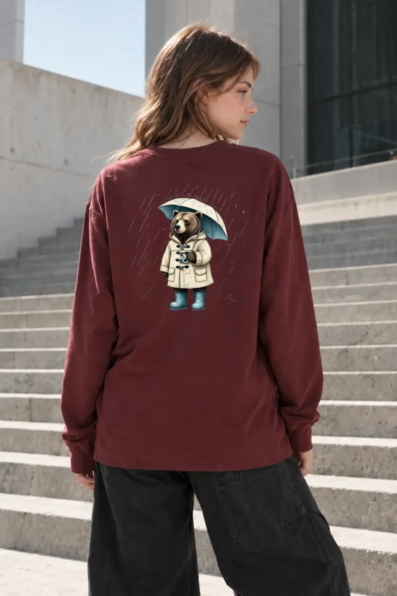 “Singing in the Rain” Unisex Longsleeve T-shirt | Gildan 2400