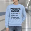"Sip Coffee Repeat" Heavy Blend Unisex Crewneck Sweatshirt