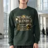 "Sip Coffee Repeat" Unisex Longsleeve T-shirt | Gildan 2400